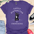 Easily distracted by frenchies - V17 - The Wave T-Shirt